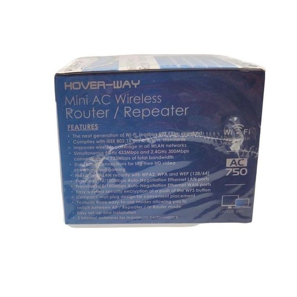 Hover-Way Mini Wireless Router Repeater AC750 - Picture 6 of 6